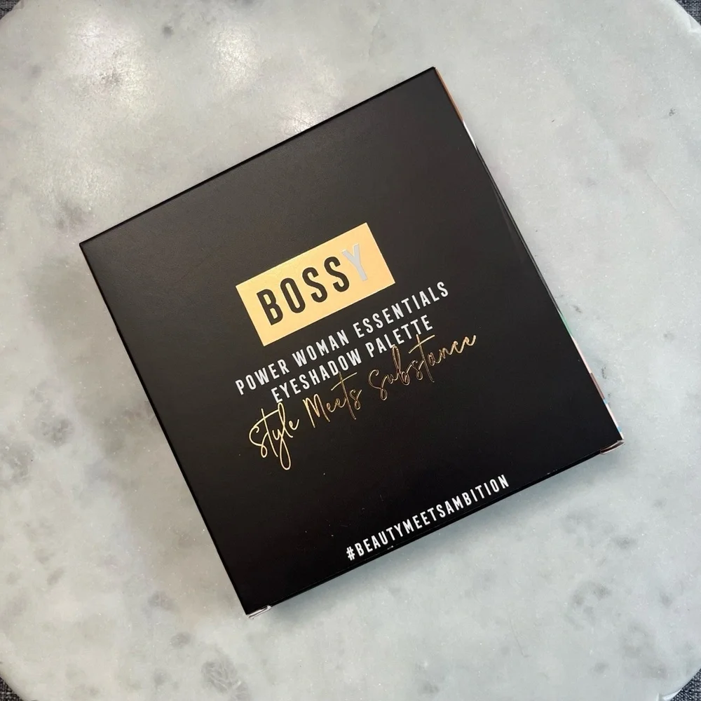 New NWT Bossy Cosmetics Eyeshadow Palette Style Meets Substance Makeup‎ Beauty
